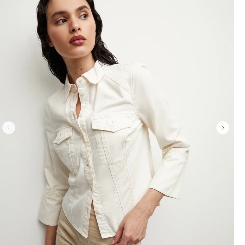 Veronica Beard Tivi denim shirt